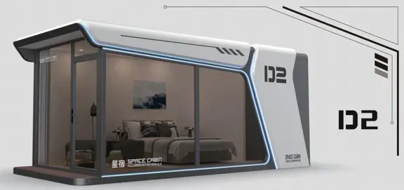 ประสบการณ์การตั้งแคมป์ที่ไม่เหมือนใครนำโดย Space Capsule