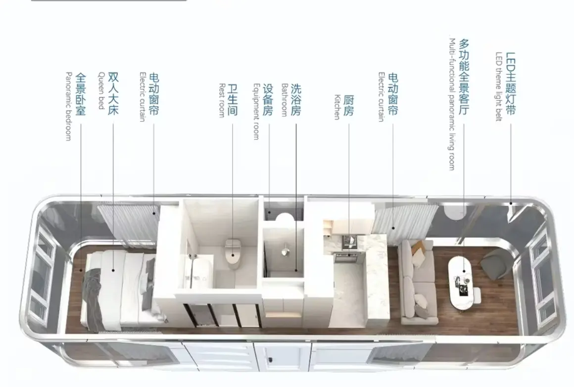 Luxury Apple Cabin House